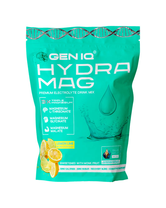HydraMag - Premium Performance Hydration with Baja Gold® Sea Salt - Flavor Lemon Lime