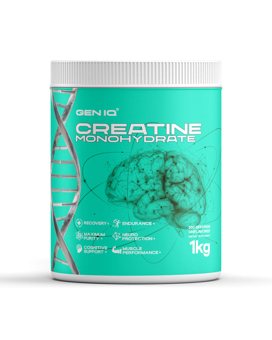 GenIQ Creatine Monohydrate 1kg - 200 Servings