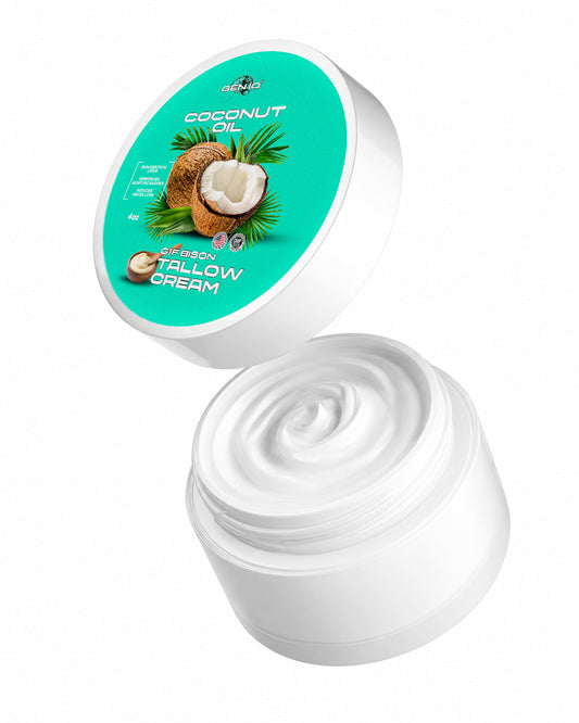 GENIQ Coconut Oil — G/F Bison Tallow Cream